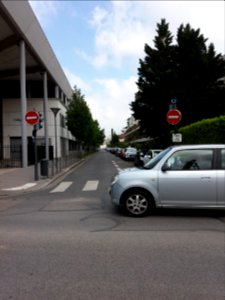 Villeurbanne - Rue Mauvert, depuis la rue Francis de Pressensé