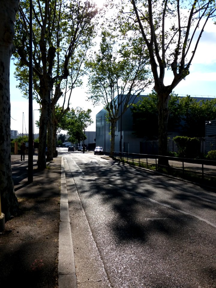 Villeurbanne - Rue Alfred de Musset, côté ouest depuis l'Autre Soie