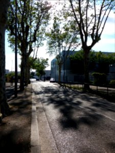 Villeurbanne - Rue Alfred de Musset, côté ouest depuis l'Autre Soie