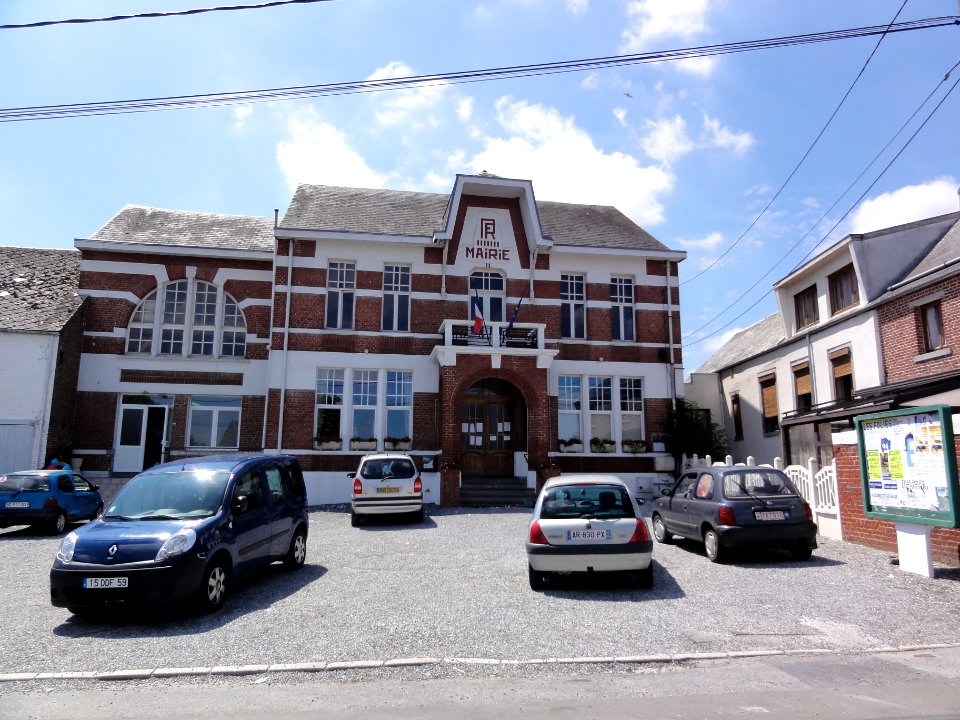 Villers-Sire-Nicole (Nord, Fr) mairie