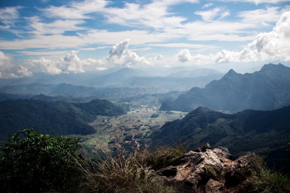 Sky national mountain the landscape