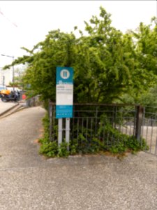Villeurbanne - Cours Émile Zola - Entrée du jardin des Mille Couleurs