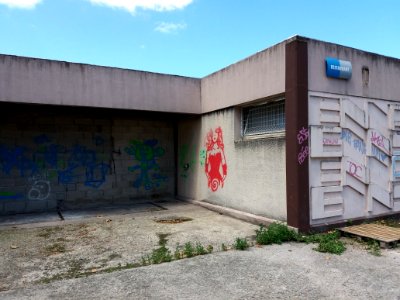 Villeurbanne - L'Autre Soie, ancien resto U désaffecté