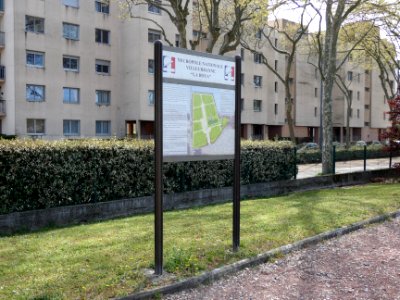 Villeurbanne - Nécropole nationale de la Doua - Plan