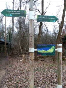 Villeurbanne - Parc de la Feyssine - Panneaux