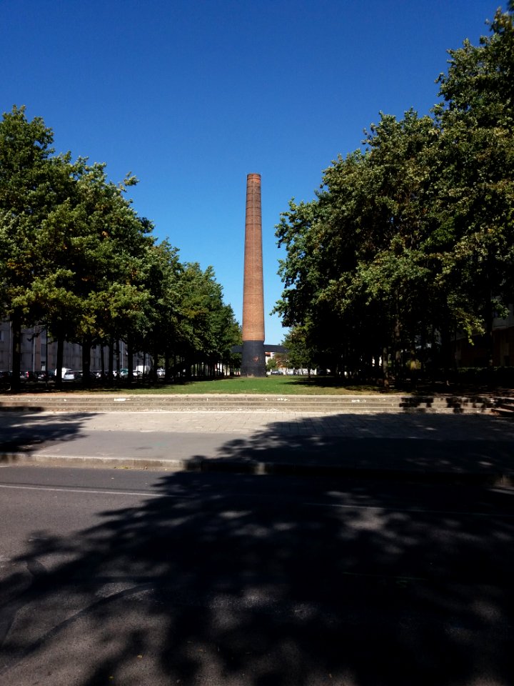 Villeurbanne - Parc du Centre, depuis la rue Francis de Pressensé (2)