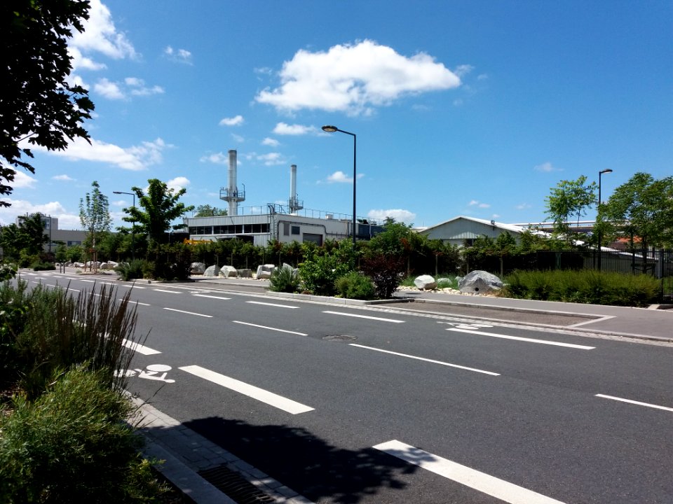 Villeurbanne - Rue Henri Legay, usine