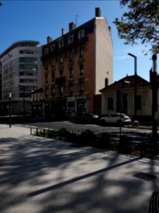 Villeurbanne - Cours Émile Zola, immeubles aux numéros 88 à 84
