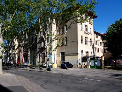 Villeurbanne - L'Autre Soie, depuis l'autre côté de la rue
