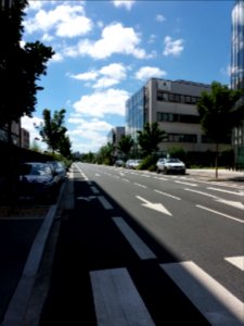Villeurbanne - Rue Henri Legay, depuis la rue Jean Bertin