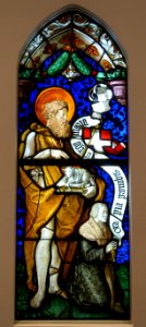 Virgin in Aureola with St. John the Baptist and St. Margarete (St. John), Charterhouse in Freiburg, workshop of Hans Gitschmann, Freiburg im Breisgau, 1528 - Museum Schnütgen - Cologne, Germany - DSC09802