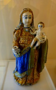 Virgin with Child, Portugal, 17th century, faience - Museu Nacional de Soares dos Reis - Porto, Portugal - DSC00333