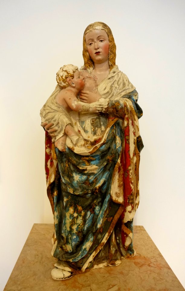Virgin Nursing the Child, from the Mosteiro do Lorvao, by the Mestre dos Tumulos Reais, 1500-1525 - Museu Nacional de Machado de Castro - Coimbra, Portugal -DSC09922