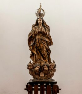 Virgin statue church olinda