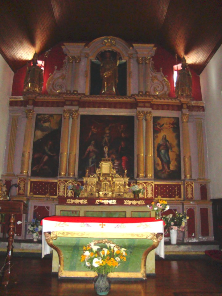 Viodos (Viodos-Abense-de-Bas, Pyr-Atl, Fr) retable - autel