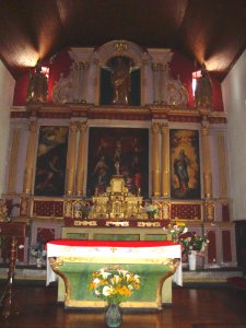 Viodos (Viodos-Abense-de-Bas, Pyr-Atl, Fr) retable - autel
