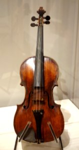 Violin, Ferdinand Gagliano, Italy, c. 1760, spruce, maple, varnish, gift of violinist Mrs. Ernest E. Kincade - Huntington Museum of Art - DSC05120 photo