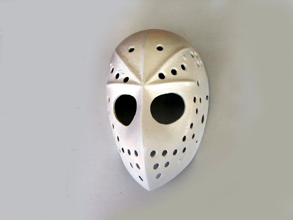 Vintage Fibrosport goalie mask
