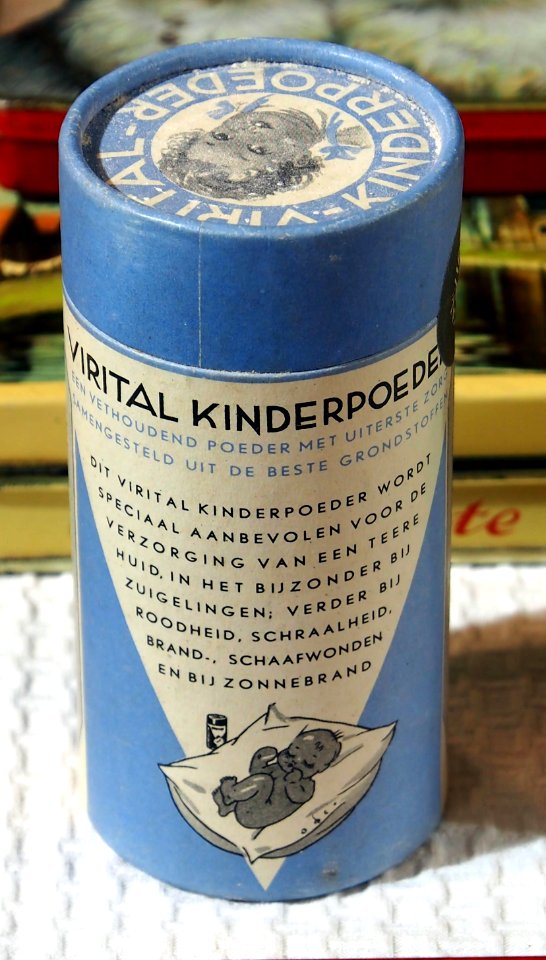 Virital kinderpoeder, HEGA import compagnie NV Amsterdam, pic2