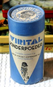 Virital kinderpoeder, HEGA import compagnie NV Amsterdam, pic1