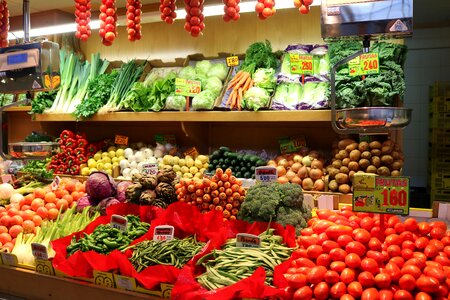 Palma de mallorca market mercat de l'olivar photo