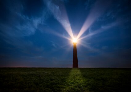 Beacon coast sky photo