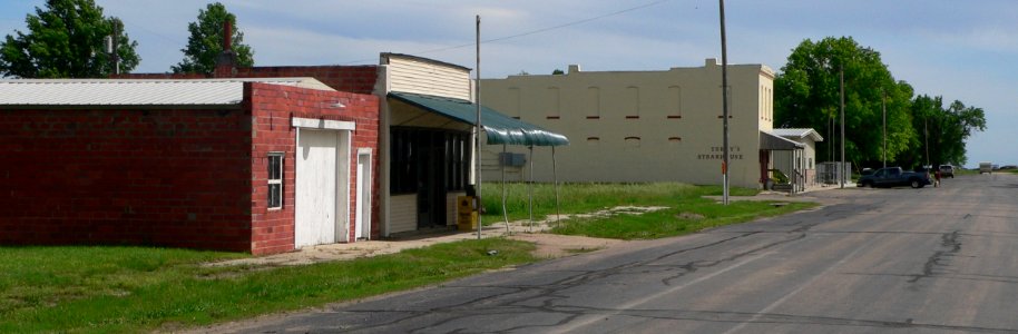 Virginia, Nebraska 4th St from 1st Ave 1
