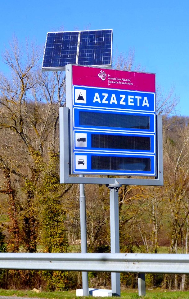 Virgala Menor - Anuncio del Puerto de Azáceta 2