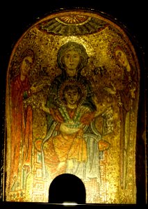 Virgin Mary and Saint Pudentiana - Santa Prassede - Rome, Italy - DSC05758