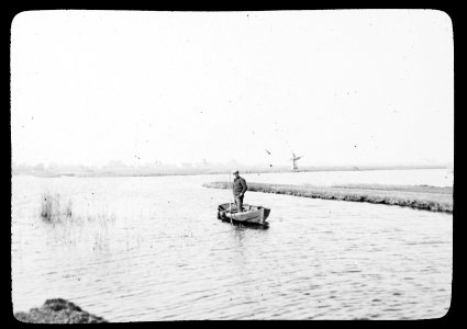 Vissen op binnenmeer, Bestanddeelnr 194-0923