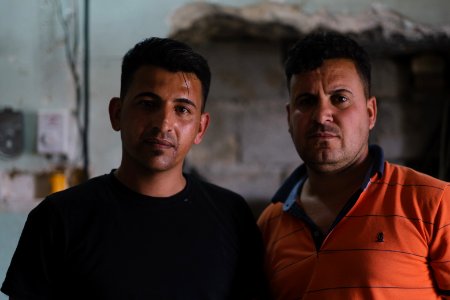 Visiting the Shia shrine of Sayida Zeyneb in Shingal in April of 2019, after its reconstruction following destructing by the Islamic State 01