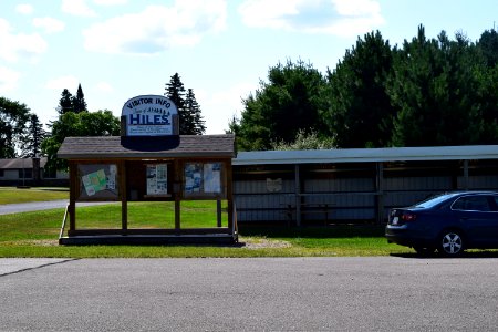 Visitor info, Hiles, WI