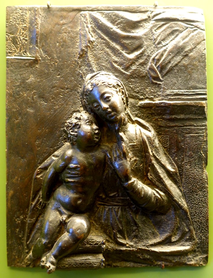 Virgin and Child, Nicolo Roccatagliata, 1593-1636 AD, bronze - Bode-Museum - DSC02503