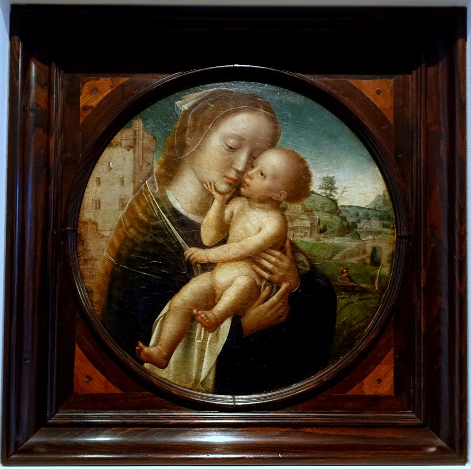 Virgin and Child, from the Paco Episcopal de Coimbra, by Adriaen Isenbrant, 1505-1510 - Museu Nacional de Machado de Castro - Coimbra, Portugal - DSC09981