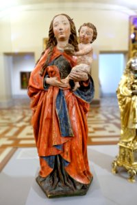 Virgin and Child by Michel Erhart, c. 1480, linden wood - Bode-Museum - DSC03578
