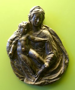Virgin and Child, Venice, 1550-1600 AD, bronze - Bode-Museum - DSC02504