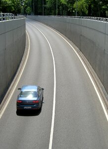 Asphalt passage curve