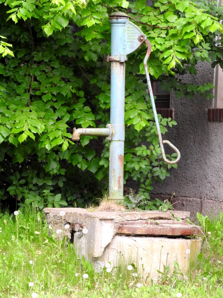 Village pump Büchel, Thuringia