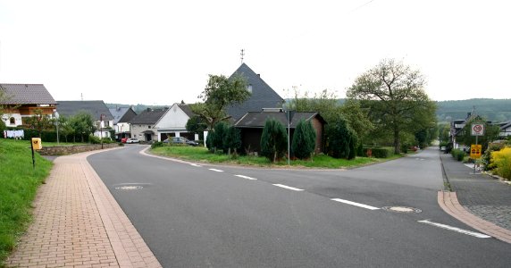 Village View Schmidthahn Westerwald Germany