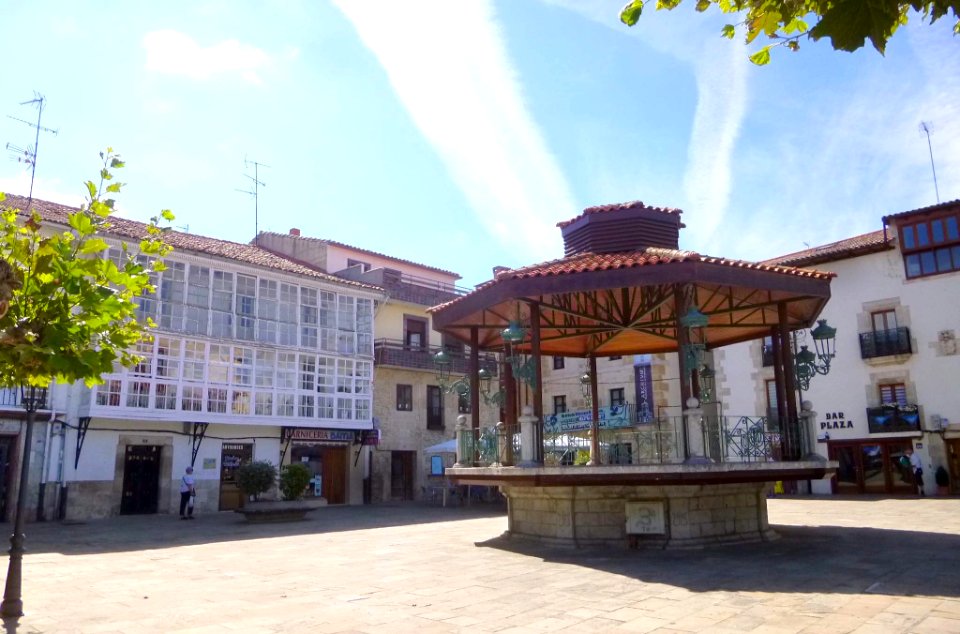 Villarcayo - Plaza Mayor, Kiosco 1