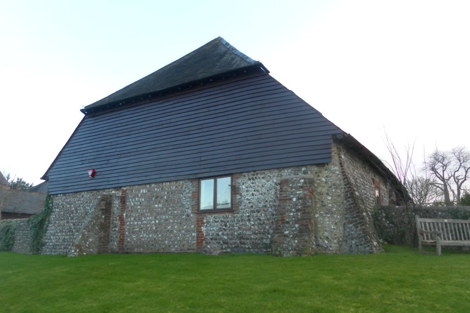 Village Barn and The Barn, Church Hill, Patcham (December 2012)