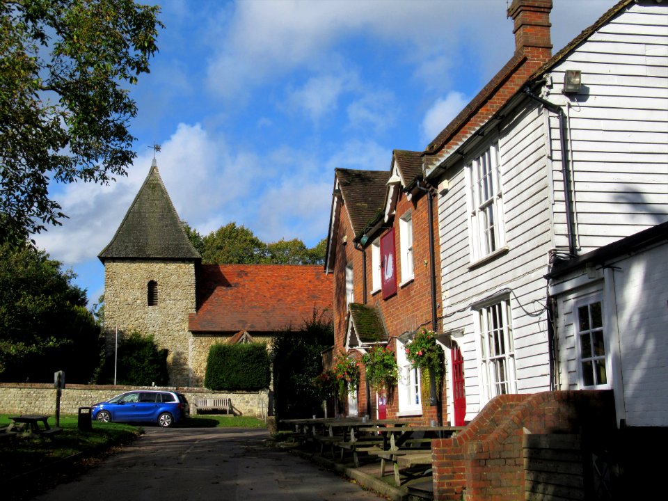 Village centre, West Peckham