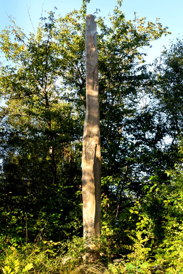 Vindbräcka menhir northeast side 3