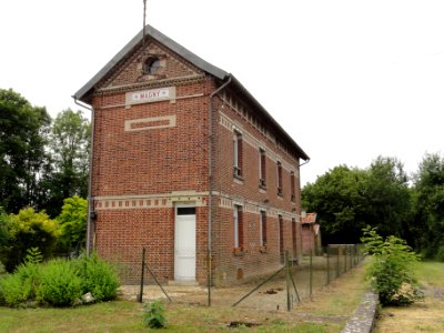 Vincy-Reuil-et-Magny (Aisne) anciienne gare de Magny