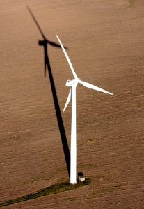 Vindkraft–flygbild 06 september 2014 photo