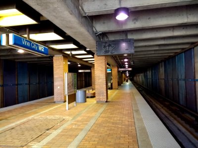 Vine City MARTA station in March 2017