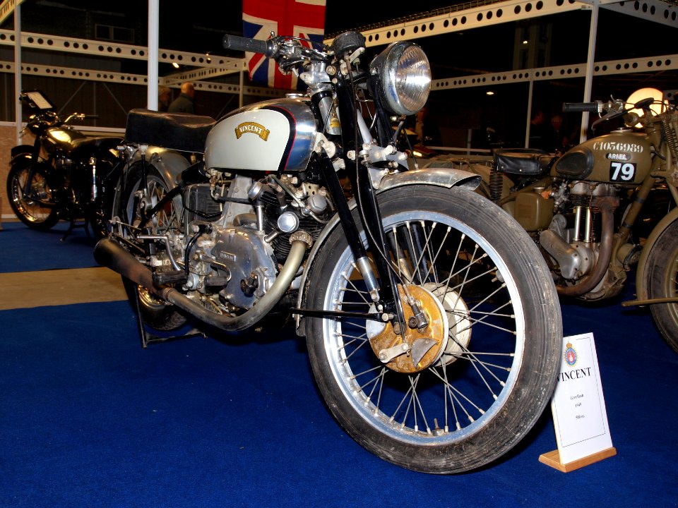 Vincent Greyflash 500cc (1949) pic1