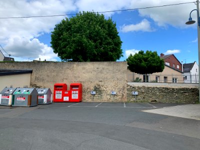 Villmar, Zehntenstraße (Schulplatz) Stadtmauer