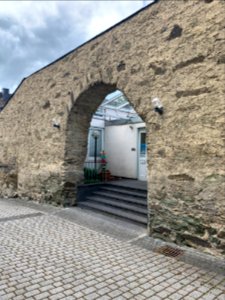 Villmar, Pfarrgarten, Mauer (2)