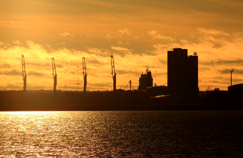 Vihreäasaari harbour Oulu 20151129